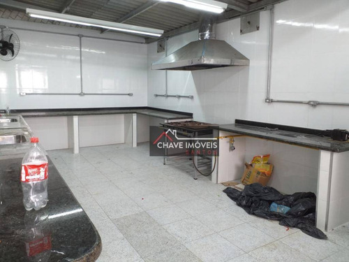 Loja Para Alugar, 230 M² Por R$ 5.000,00/mês - Centro - Santos/sp - Lo0103