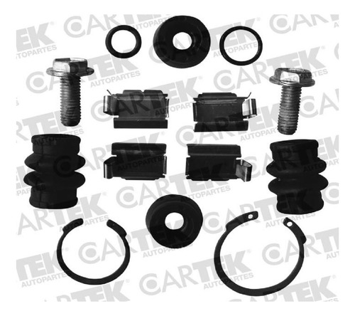 Kit Herrajes De Balatas Dodge Journey 2009-2010-2011 Tras Ck