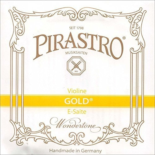 Cuerda Pirastro Gold Label 4-4 Violín E - Mediana - Acero - 