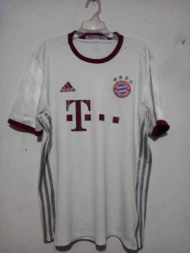 Camiseta Fútbol Bayern Múnich Blanca