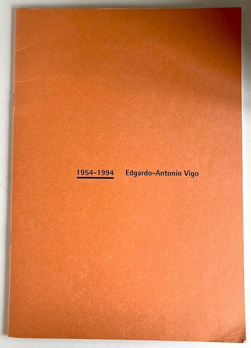 Xilografia Original Y Libro Edgardo Antonio Vigo 1954-1994