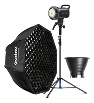 Comprar Combo Luz Continua Godox Sl100d + Parante + Softbox Fw140