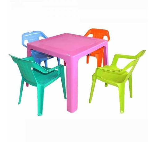 Mesa Infantil Rimax + 1 Silla Infantil Rimax