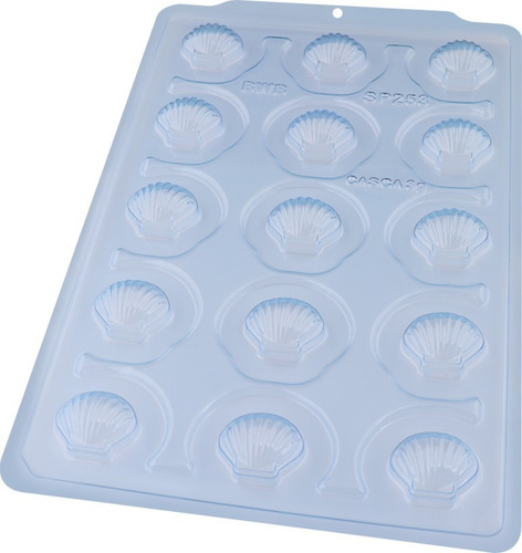 Forma Chocolate Silicone 3 Partes Concha Esp (3512/253) Bwb