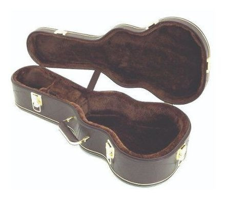 Case Para Cavaquinho Extra Luxo Marrom Café Com 3 Fechos