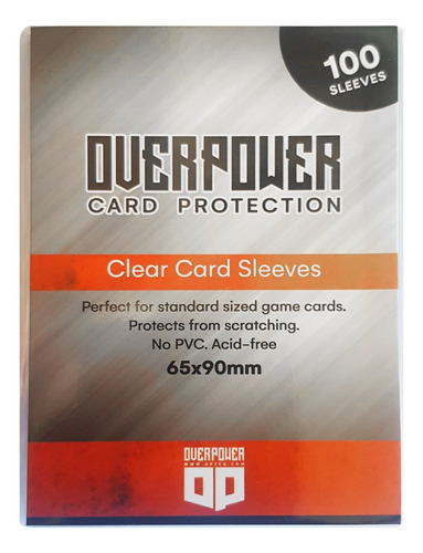 Protector Transparente Cartas Tcg Oversleeves Small - Myl