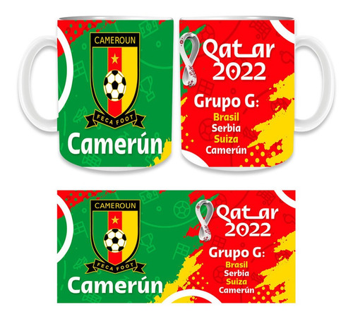 Taza  Mundial Qatar Camerun