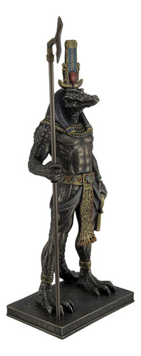 Veronese Design Sobek Antiguo Cocodrilo Egipcio Dios Del Nil