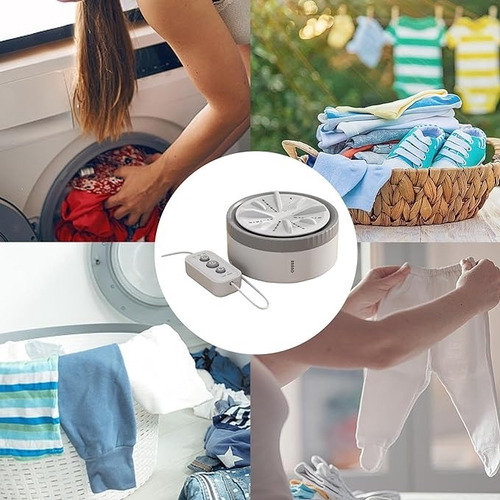 Mini Lavadora Portatil Automática Ultrasónica Para El Hogar