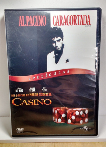 Priviet Pelicula Combo: Scarface / Casino Dvd