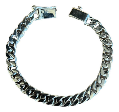 P015 Pulsera De Plata Ley 925 Tejido Cubano