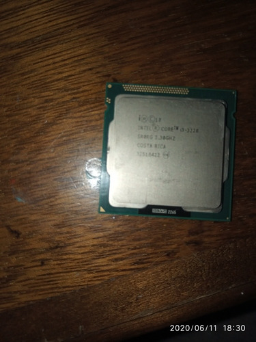 Intel Core I3 3220 Testeado Y Funcionando