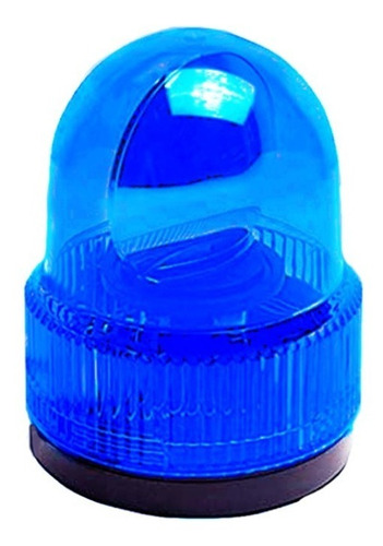 Baliza Rotativa Luz Emergencia Azul 110v