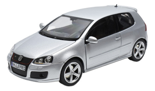 Vw Golf Gti Pirelli A5 2007 Escala 1:18 Norev Color Plateado