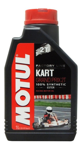 Aceite Moto 2t Sintetico 100% Motul Kart Grand Prix 1 Litro