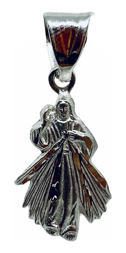 Dije Del Señor De La Misericordia Mateado Chico (dplata)