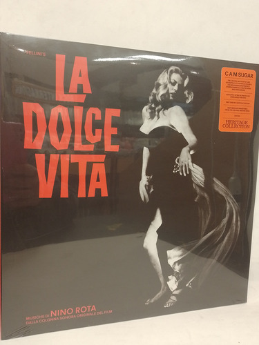 La Dolce Vita Ost Nina Rota Vinilo Lp X2 Nuevo 