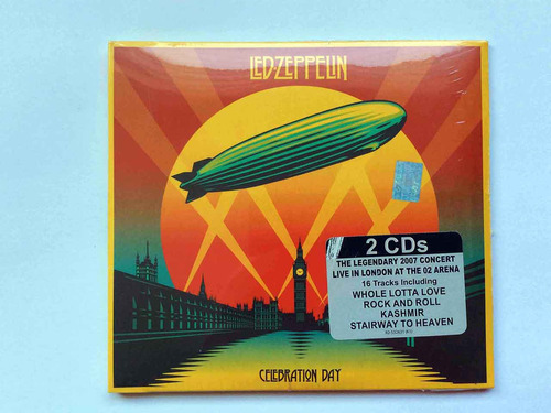 Cd Led Zeppelin - Celebration Day (ed. Chile, 2012)