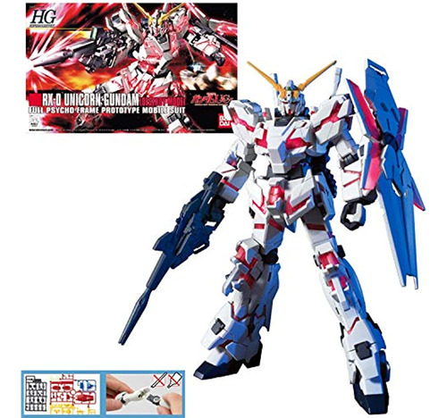 Bandai 5057399 Rx-0 Unicorn Gundam (modo Destruir) Kit De Mo