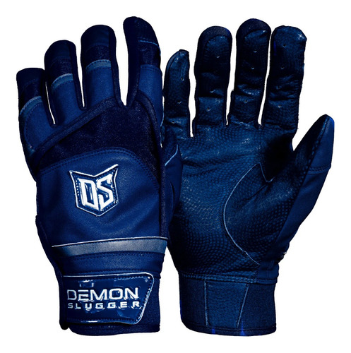 Guantes De Bateo Demon Slugger Ds Silver Marino Medianos