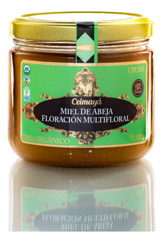 Miel Ceimaya Orgánica multifloral en frasco 