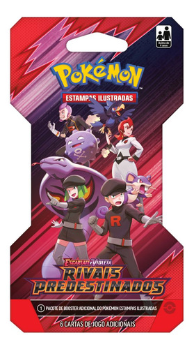 Pokémon Box Com 36 Boosters Ev10 Rivais Predestinados Copag