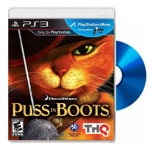 Gato de Botas (Puss in Boots) PS3 Mídia Física Jogo Playstation 3 Original