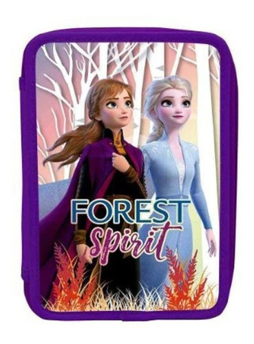 Imagen 2 de 2 de Cartuchera Frozen 2 Cierres Lenticular Fa658 Original