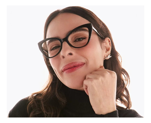 Óculos Livo Beatriz Gatinho Acetato