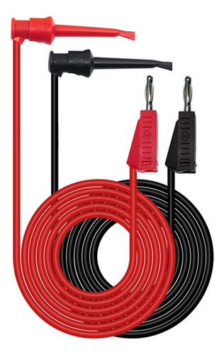 Cable De Prueba Multímetro Eléctrico Con Pinzas Cocodrilo