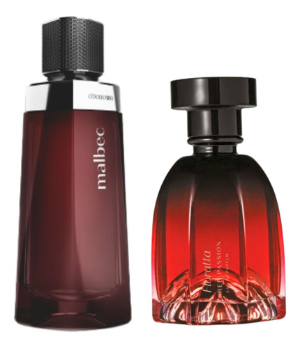 Casal Perfumado Com O Kit Exclusivo Malbec Tradicional Mais Floratta Red Passion Eau De Parfum Boticário Promoção