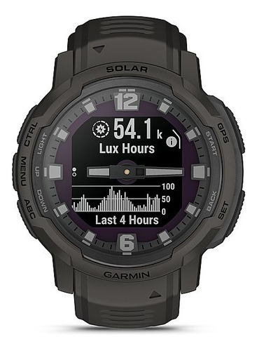 Reloj Hibrido Garmin Instinct Crossover Solar Grafito