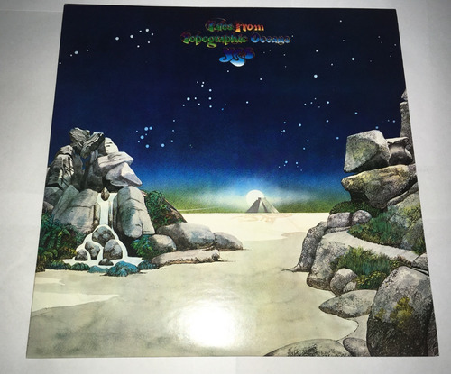 Yes: Tales From Topographic Oceans-doble Lp-printed In Japan