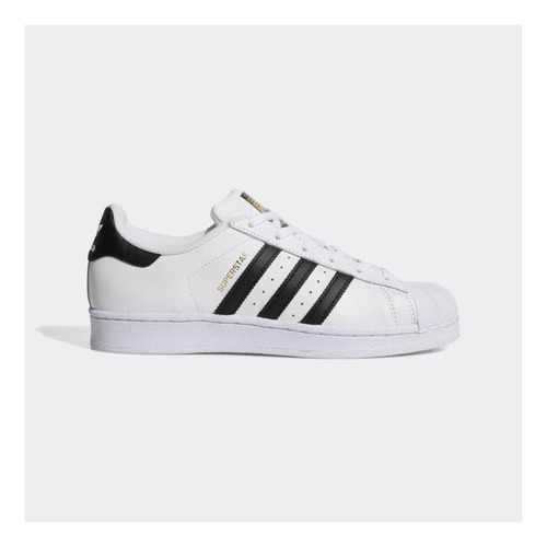 Tênis para feminino adidas Superstar cor cloud white/core black/cloud white - adulto 44 BR