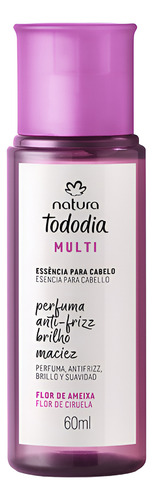 Perfume Cabello Natura Tododia Anti Frizz Brillo Suave 60ml