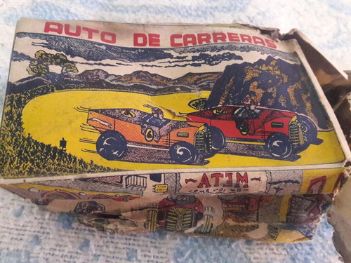 Auto De Carreras De Lamina Plastimarx 1960