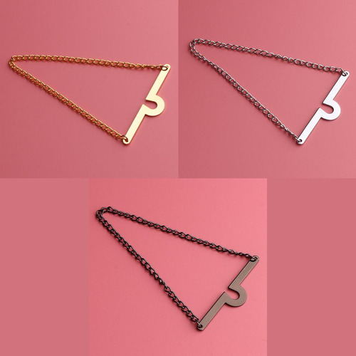 Tyb 3 Piezas De Cobre, , Cuello, Plata, Negro, Barra,