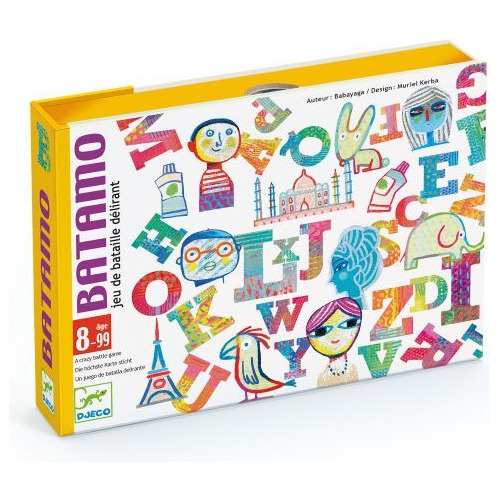 Batamo Juego De Cartas Djeco Encontrar Palabras +8 Años