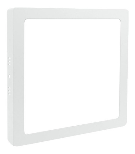 Painel Plafon 18w Led Quadrado Teto Sobrepor Branco Quente