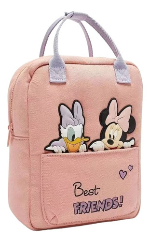 Mochilas De Estilo Infantil Diseño Minnie Gran Capacidad Y