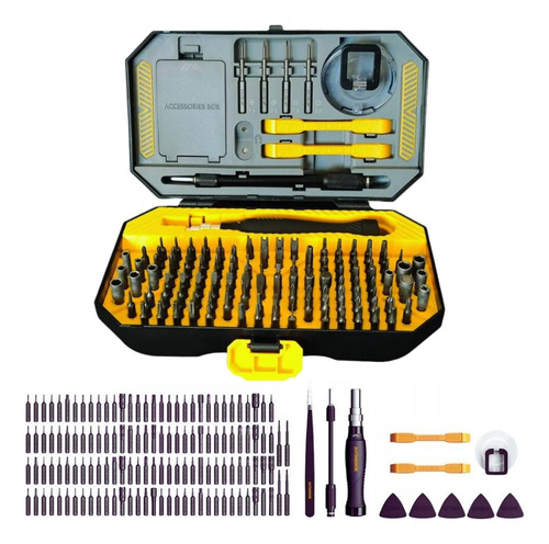 Juego Kit De Destornilladores Precision 145 En1 Desarmadores