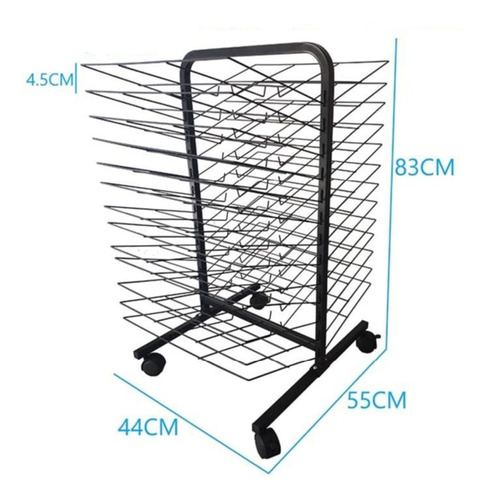 Zxff Mobile Art Drying Rack For Painting,suitable Home