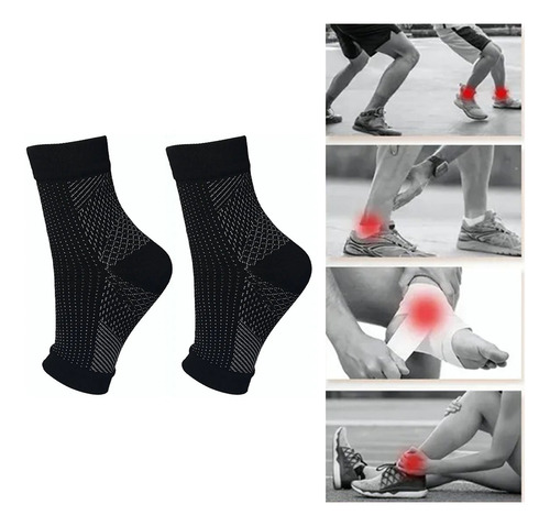 Tobilleras Para Fútbol, 1 Par, Protección, Compresión Elásti