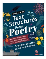 Comprar Libro: Estructuras Textuales De La Poesía, Grados 4-12: Lecc