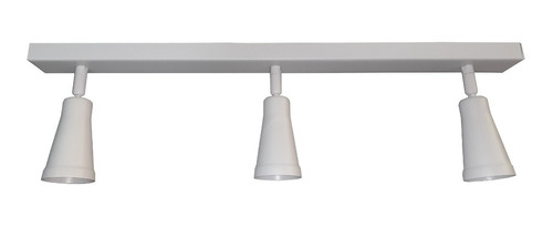 Barral Aplique Riel 3 Luces Gu10 Spot Led Móvil Moderno Deco