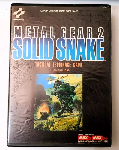 Metal Gear 2: Solid Snake Poster