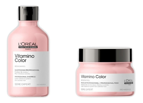 Loreal Serie Expert Vitamino Color Shampoo Mascara Chicos 