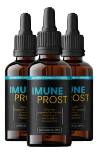 Kit 2 Imune Prost 30ml - Nova Formula Premium Prostática Laranja