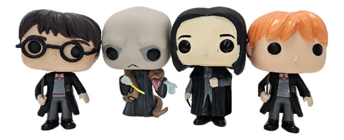 Kit 4 Bonecos Harry Potter Pop Boneco Voldemort Brinquedos