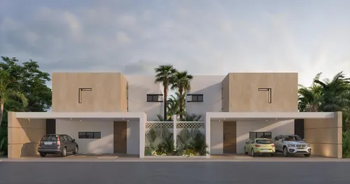 Casa En Venta Merida, Conkal En Privada, Mod. Nahual Plus, A 6 Meses.